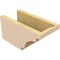 Ekena Millwork 6in. W x 6in. H x 12in. L Mediterranean Woodgrain TimberThane Rafter Tail, Primed Tan RFTUR06X06X12MEDRCPR - alternate 6